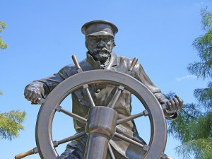 Old Sea Captain Statue